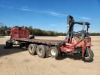 2017 Mack GU813 Flatbed Truck With Moffett Forklift