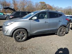 Salvage cars for sale from Copart Waldorf, MD: 2015 Hyundai Tucson Limited