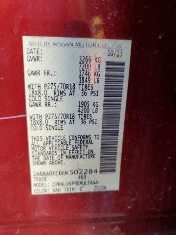 2014 Nissan Titan sv