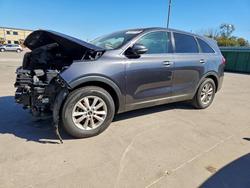 KIA salvage cars for sale: 2019 KIA Sorento lx V6