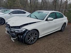 BMW salvage cars for sale: 2022 BMW 330xi