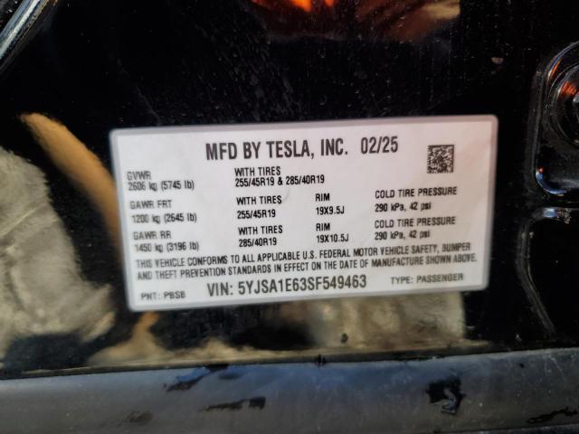 2025 Tesla Model s