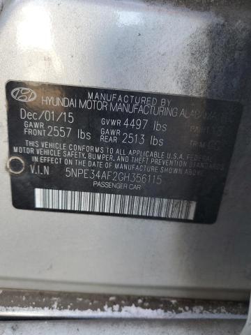 2016 Hyundai Sonata Sport