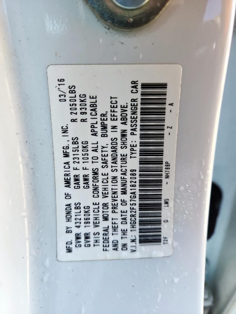 2016 Honda Accord Sport