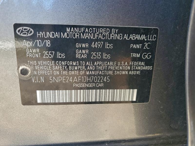 2018 Hyundai Sonata se