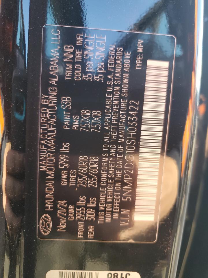 2025 Hyundai Santa fe sel