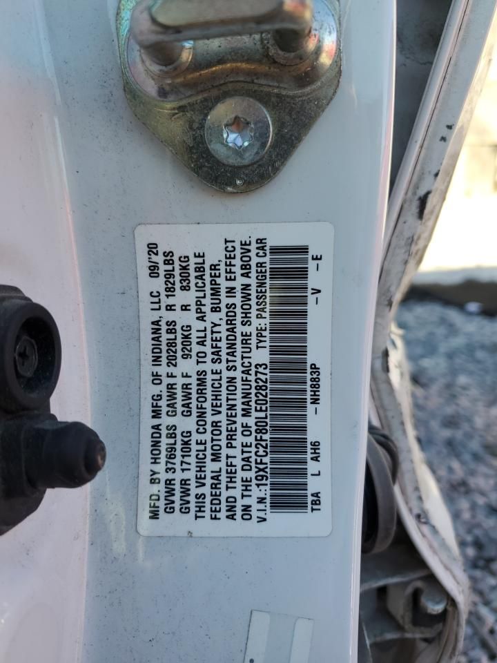 2020 Honda Civic Sport