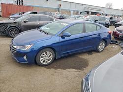 Salvage cars for sale from Copart New Britain, CT: 2019 Hyundai Elantra se