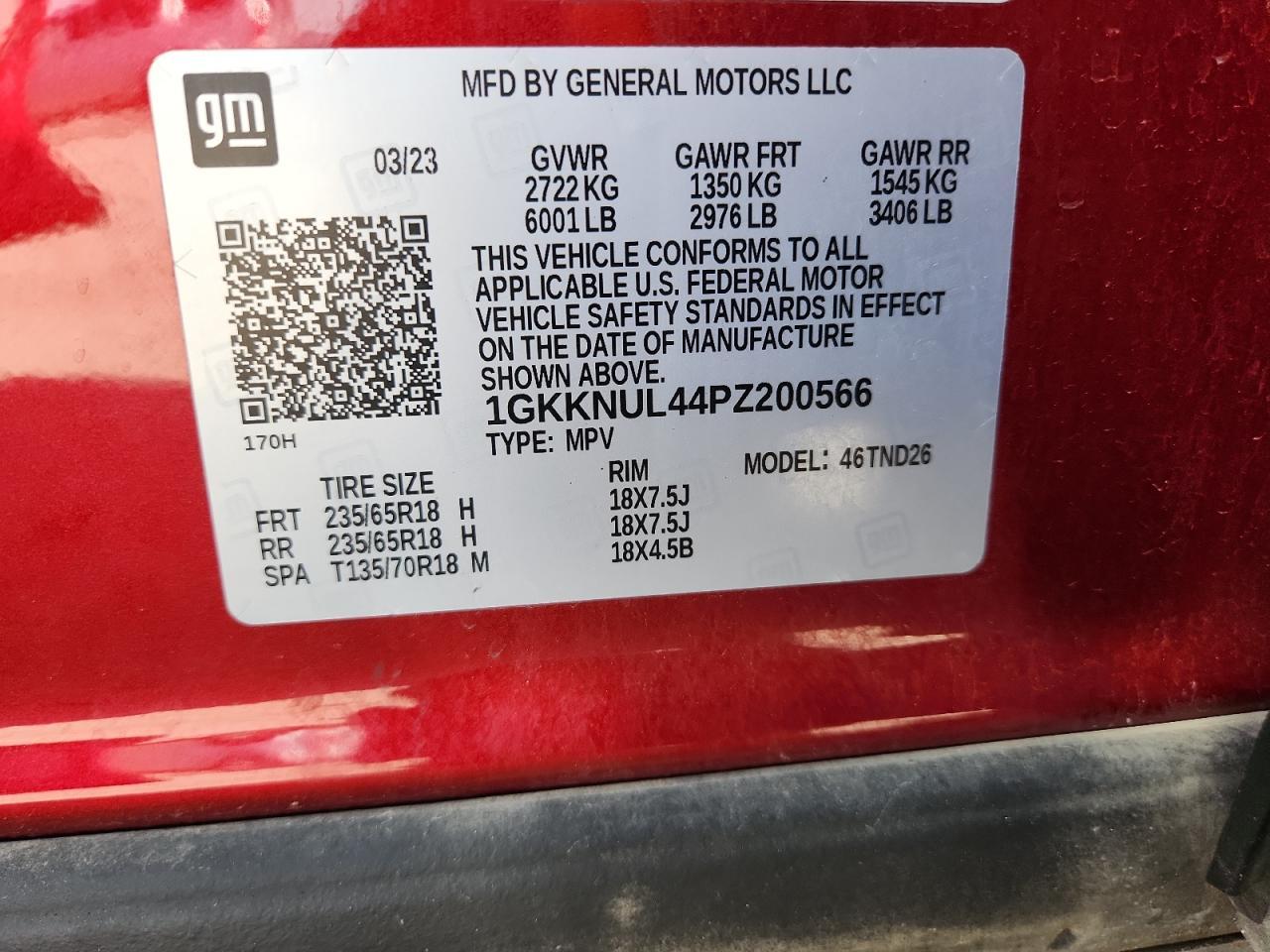 2023 GMC Acadia slt