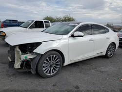 KIA Vehiculos salvage en venta: 2018 KIA Cadenza Luxury