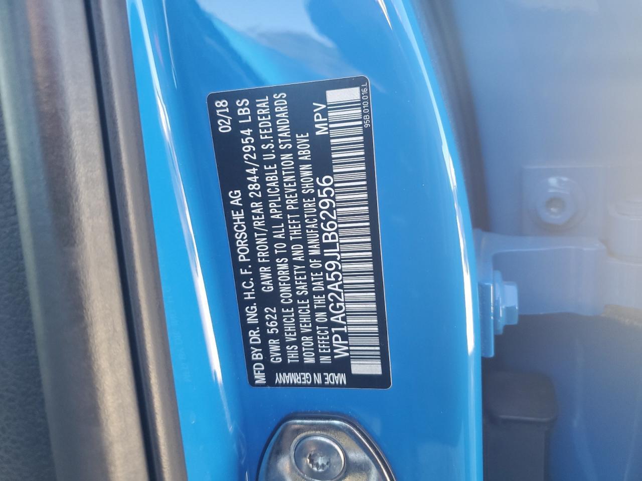 2018 Porsche Macan gts