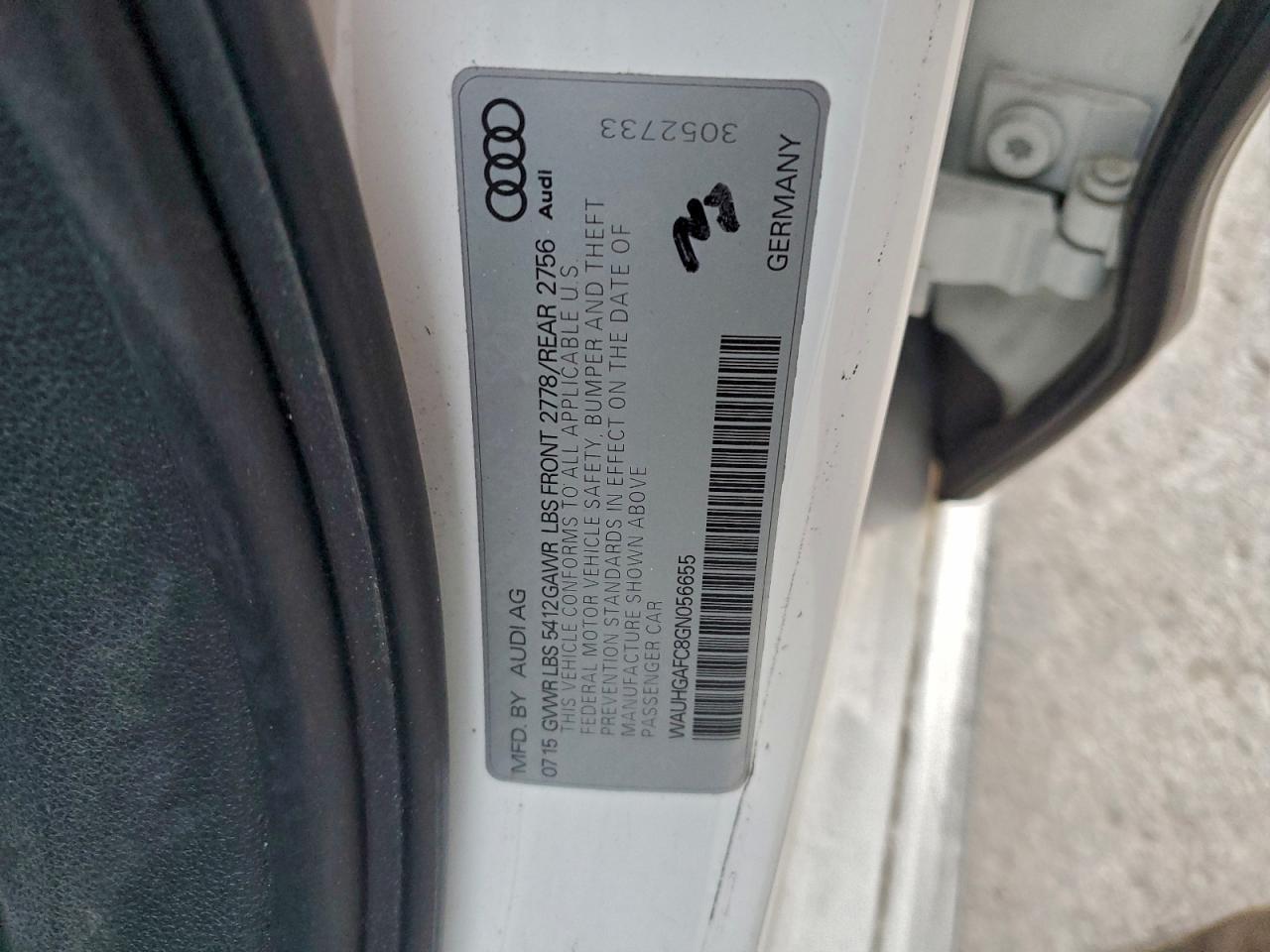 2016 Audi A6 Prestige