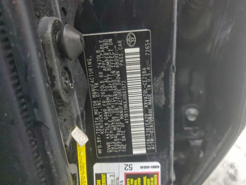 2018 Toyota Camry l