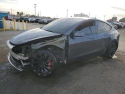 Tesla salvage cars for sale: 2022 Tesla Model y