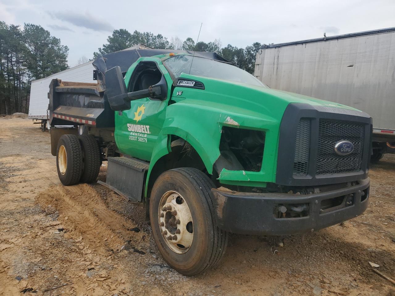 2018 Ford F650 Super Duty Dump Truck