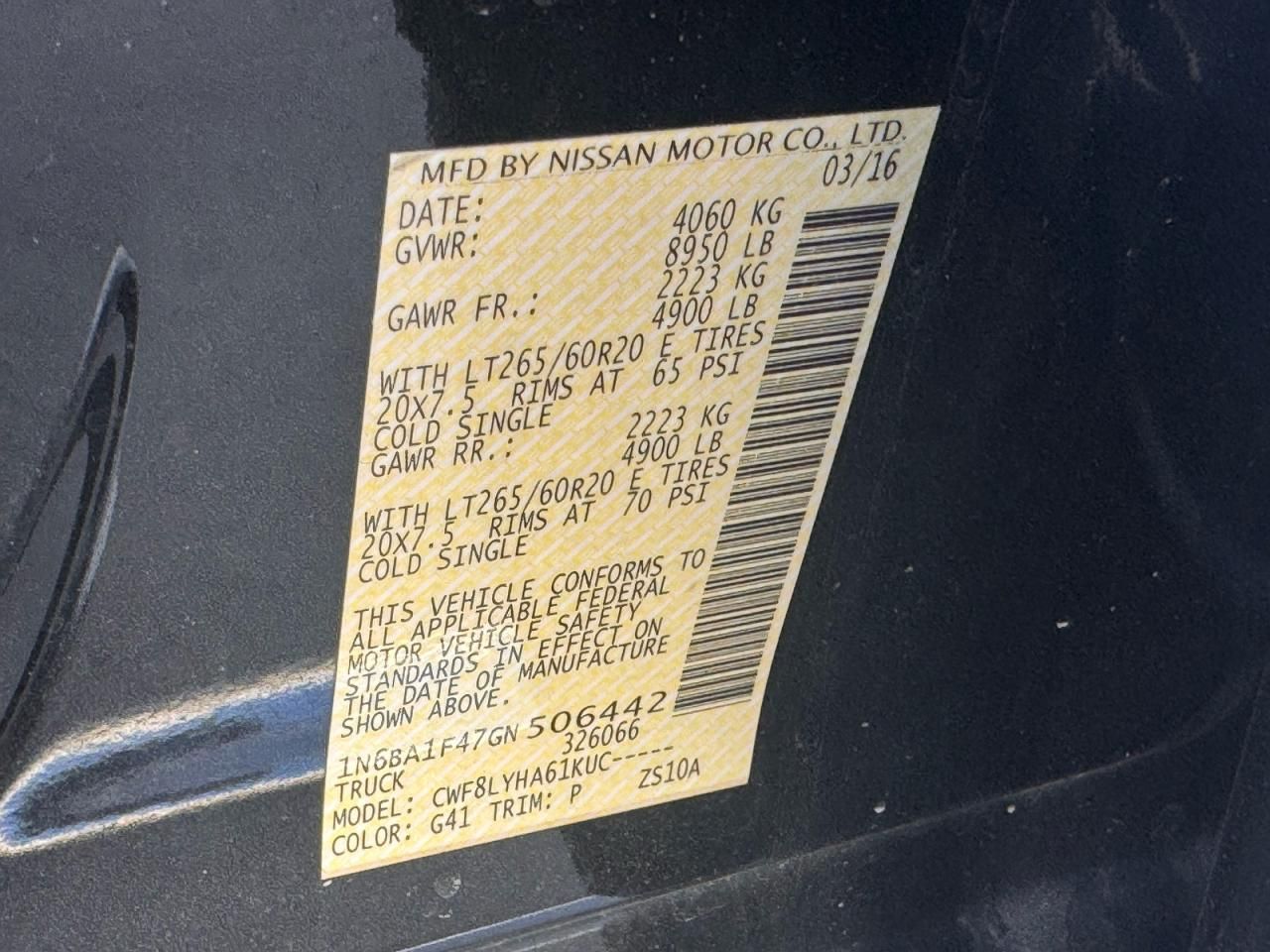 2016 Nissan Titan XD SL