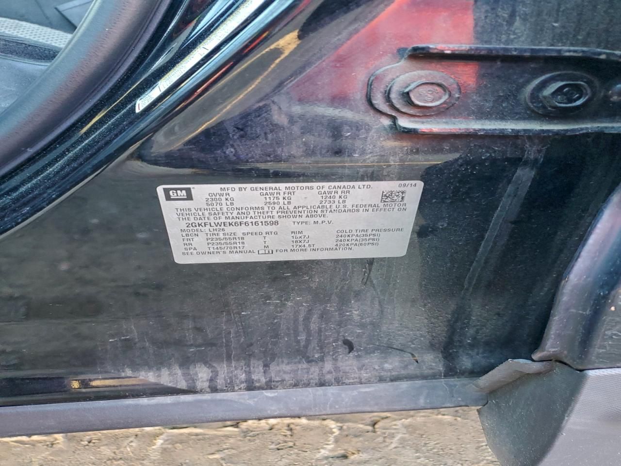 2015 GMC Terrain sle