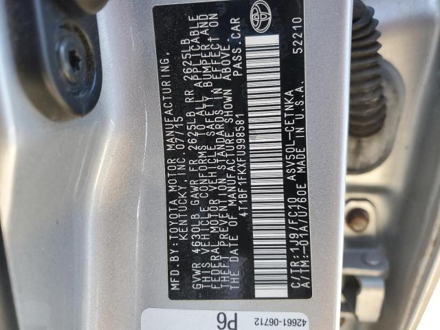 2015 Toyota Camry le