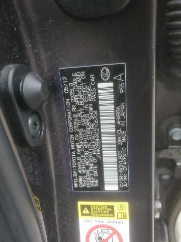 2012 Lexus Ct 200h Premium