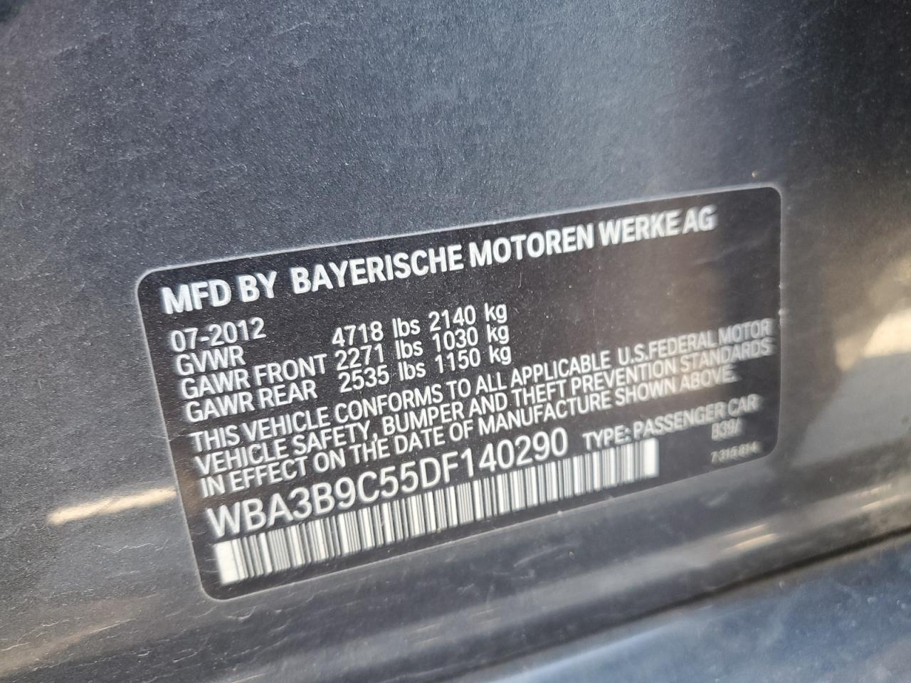 2013 BMW 335 xi