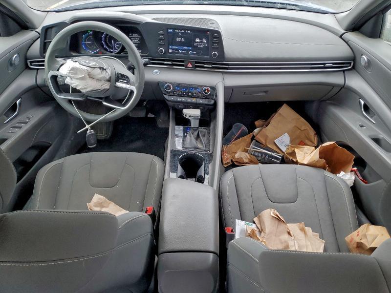 2022 Hyundai Elantra Hybrid Blue