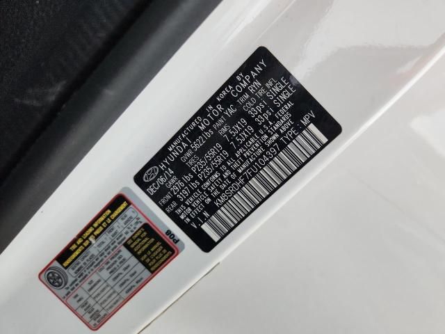 2015 Hyundai Santa fe gls