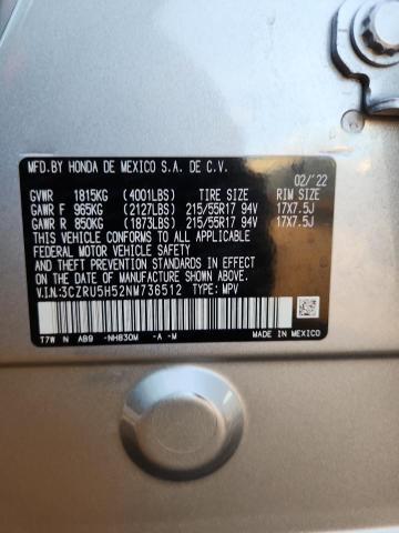2022 Honda Hr-v ex