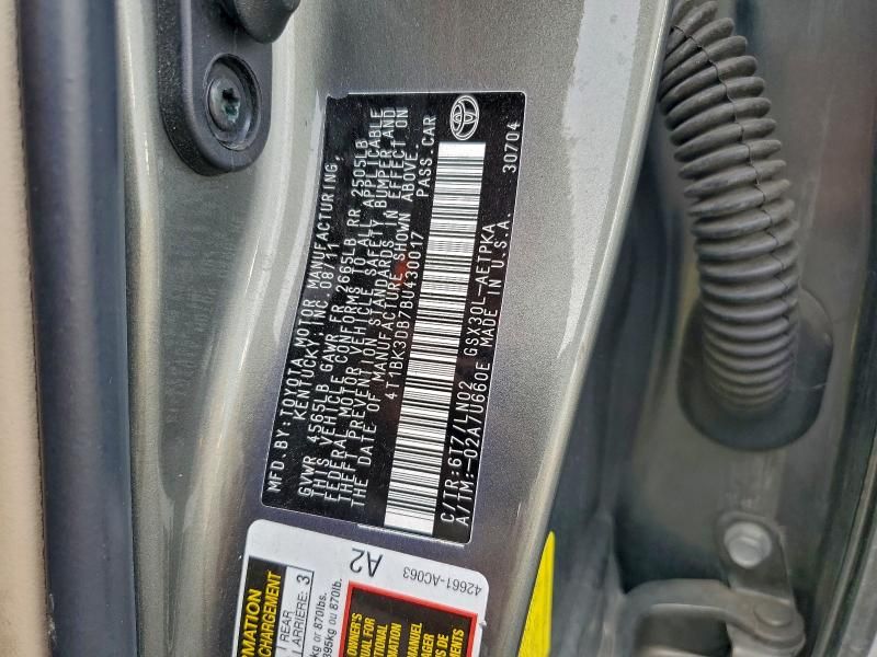 2011 Toyota Avalon Base