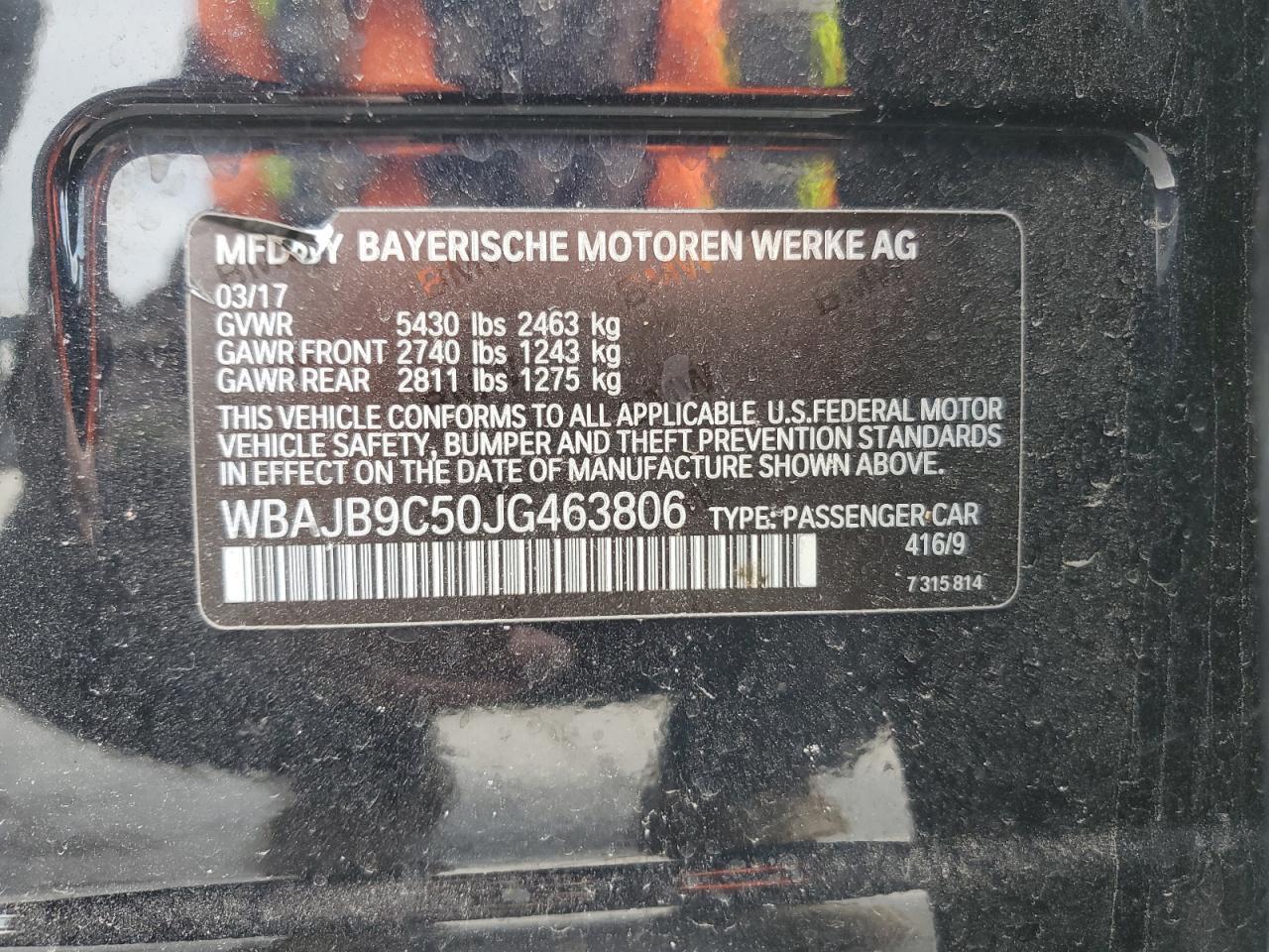 2018 BMW M550xi