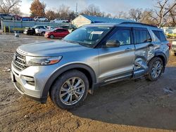 Ford Explorer salvage cars for sale: 2020 Ford Explorer xlt
