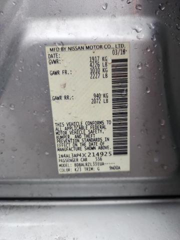 2018 Nissan Altima 2.5