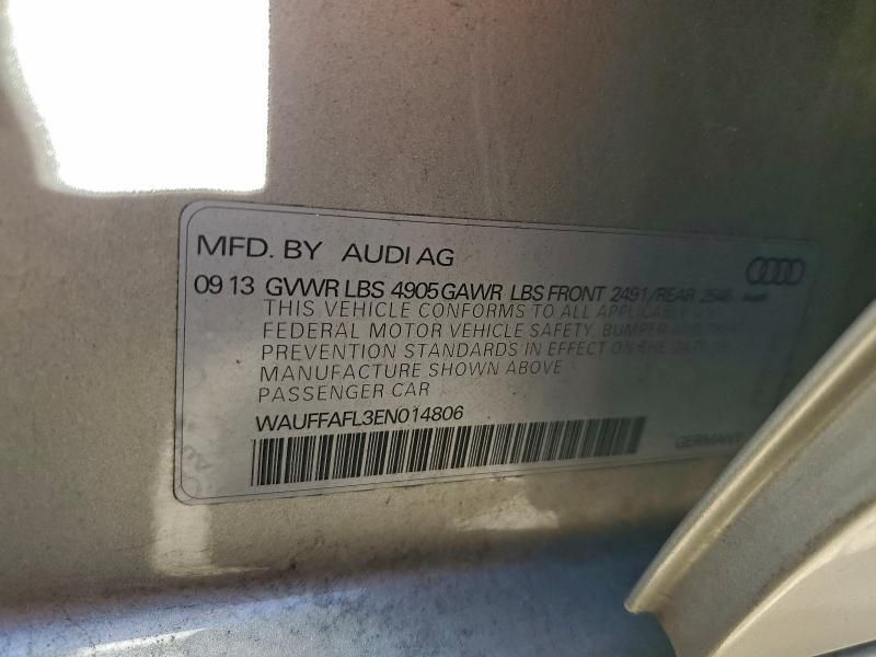 2014 Audi A4 Premium Plus