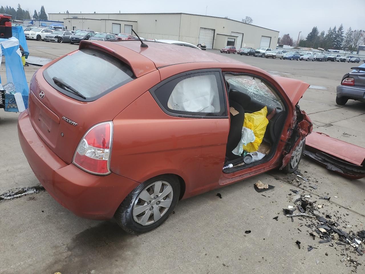 2010 Hyundai Accent Blue
