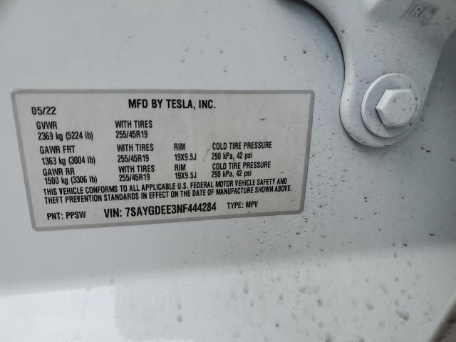 2022 Tesla Model y