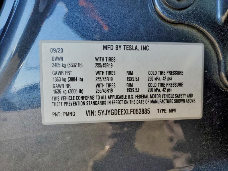 2020 Tesla Model y