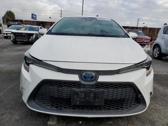 2020 Toyota Corolla le