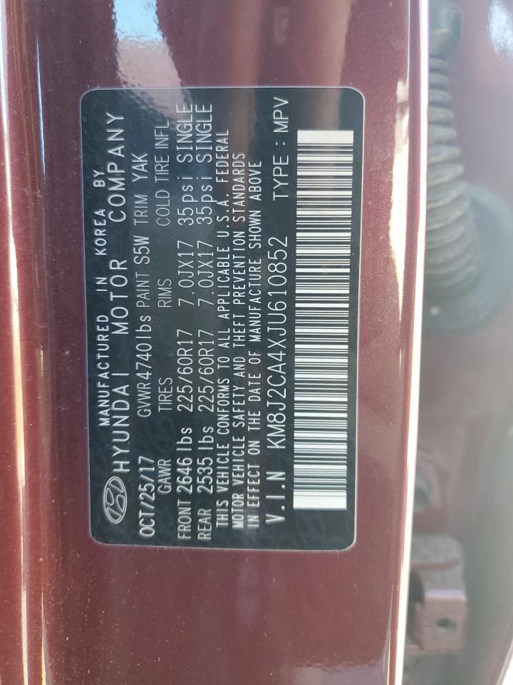 2018 Hyundai Tucson se