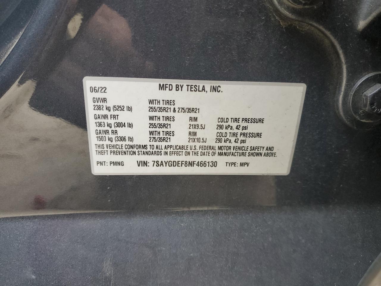 2022 Tesla Model y