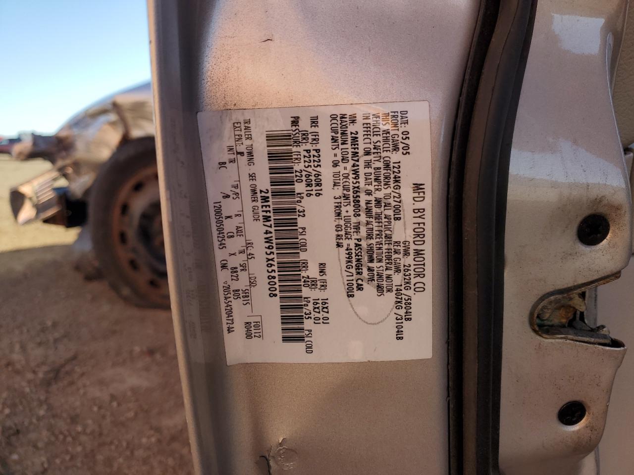 2005 Mercury Grand Marquis gs