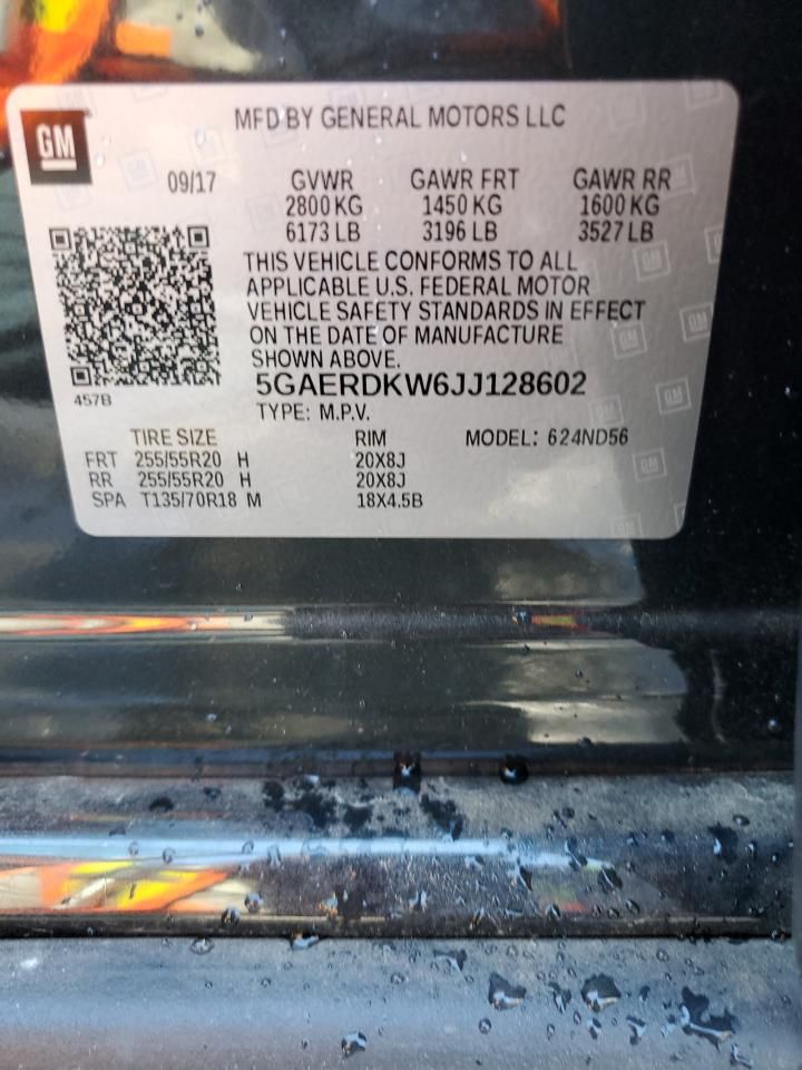 2018 Buick Enclave Avenir