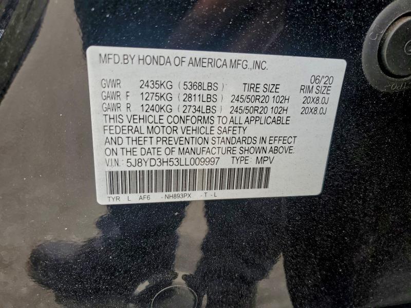 2020 Acura Mdx Technology