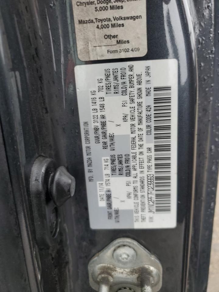 2015 Mazda Mx-5 Miata Grand Touring