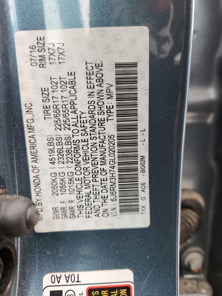 2016 Honda CR-V EXL