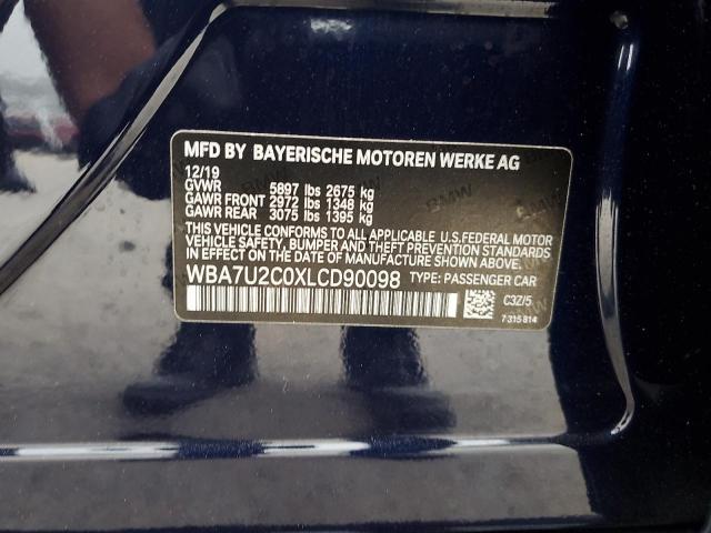2020 BMW 750 xi