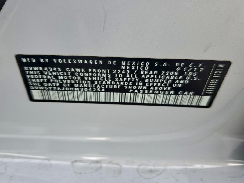 2017 Volkswagen Jetta gli