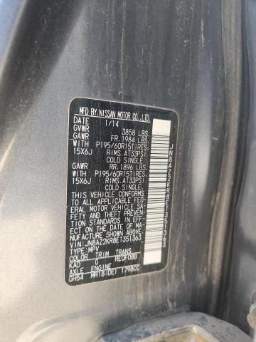 2014 Nissan Cube s