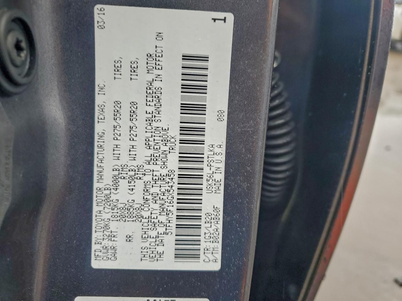 2016 Toyota Tundra Crewmax Limited