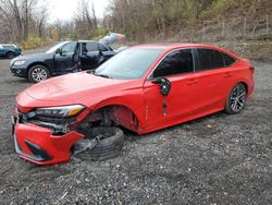 Honda salvage cars for sale: 2022 Honda Civic Touring