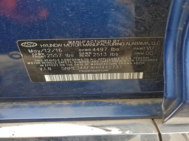 2017 Hyundai Sonata Sport