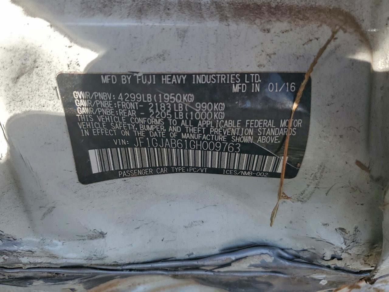 2016 Subaru Impreza Premium